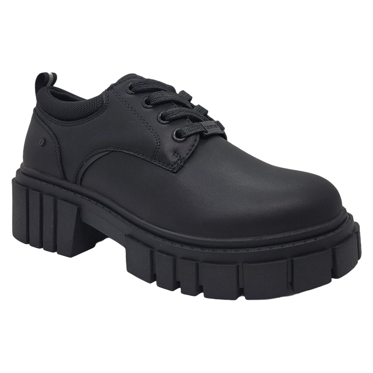 ZAPATOS CON PLATAFORMA TEENER NEGRO | 556-6022