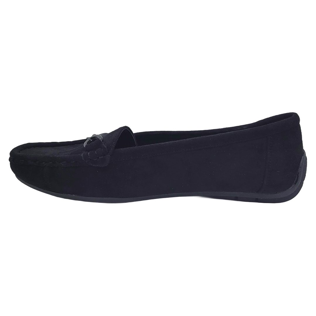 MOCASINES HUALUNAOTE GAMUZA BLACK | H-90