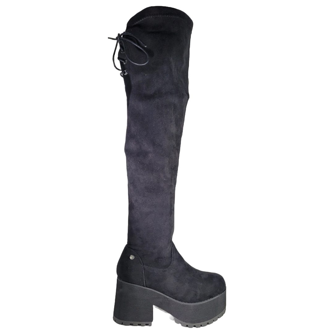 BOTAS BOTELI GAMUZA NEGRO | R71