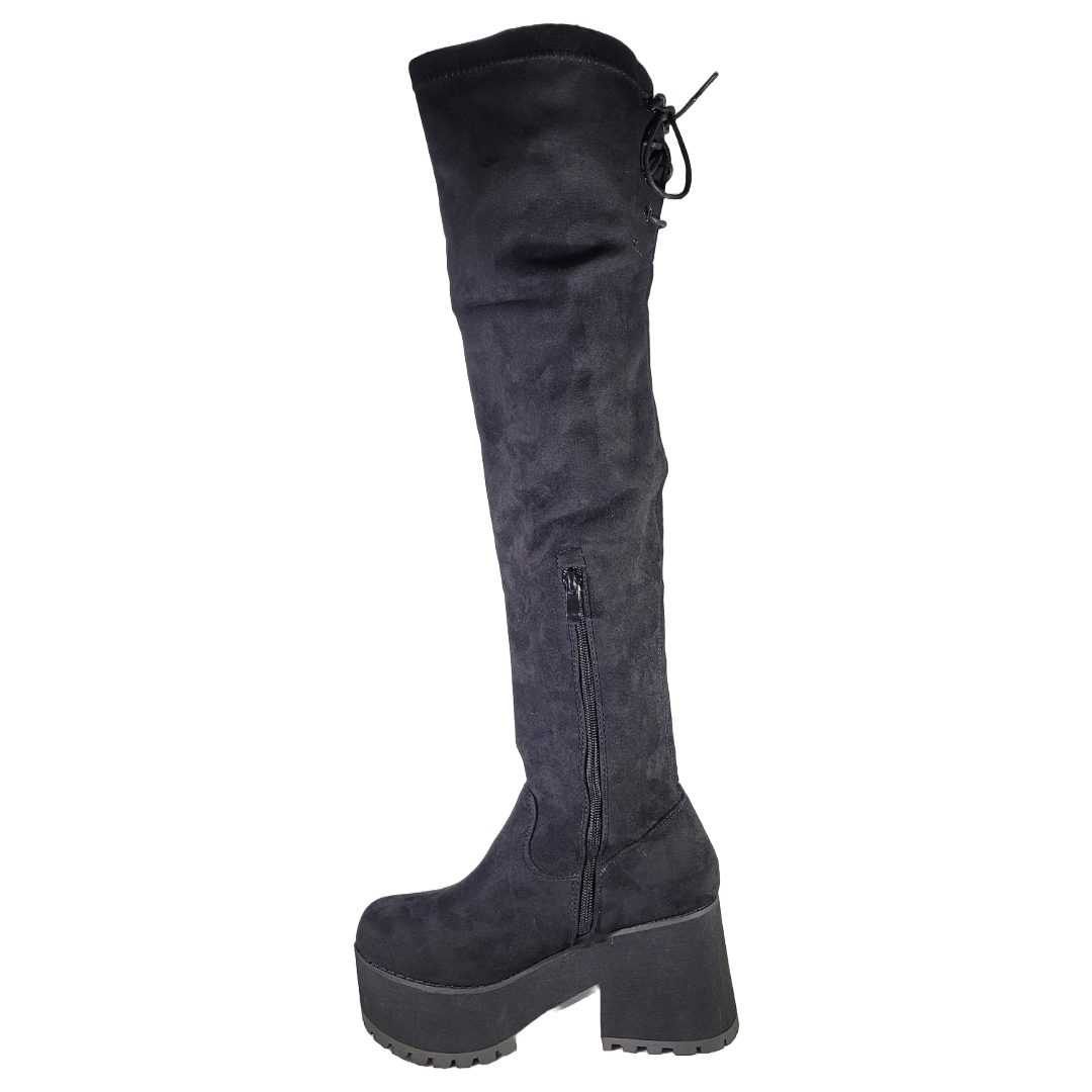 BOTAS BOTELI GAMUZA NEGRO | R71