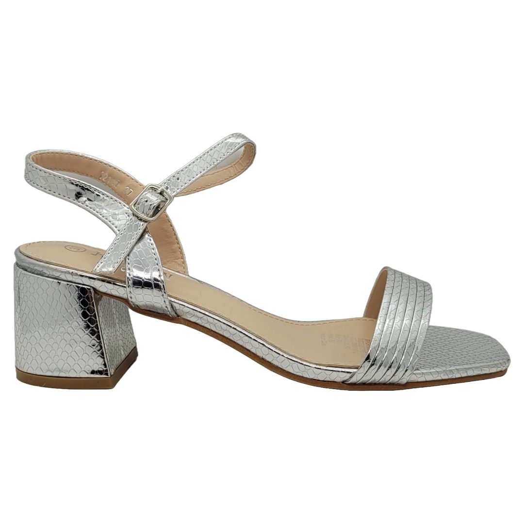 SANDALIAS DE FIESTA HUALUNAOTE SILVER | T2112