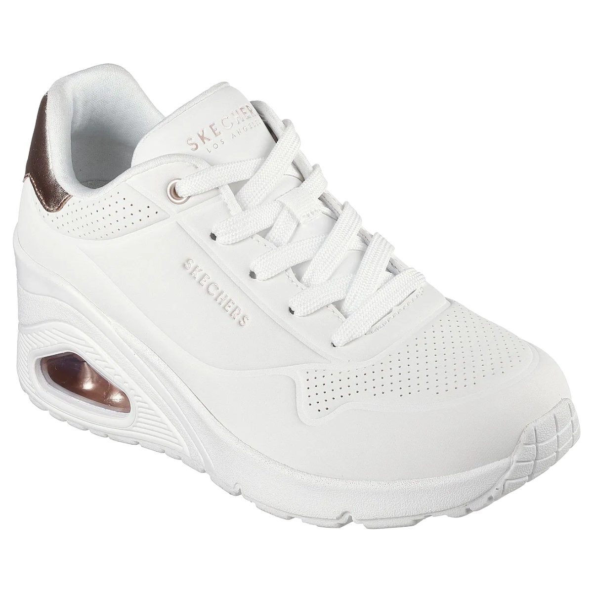 ZAPATILLAS SKECHERS MUJER UNO WEDGE HI STEPS | 177520-WHT