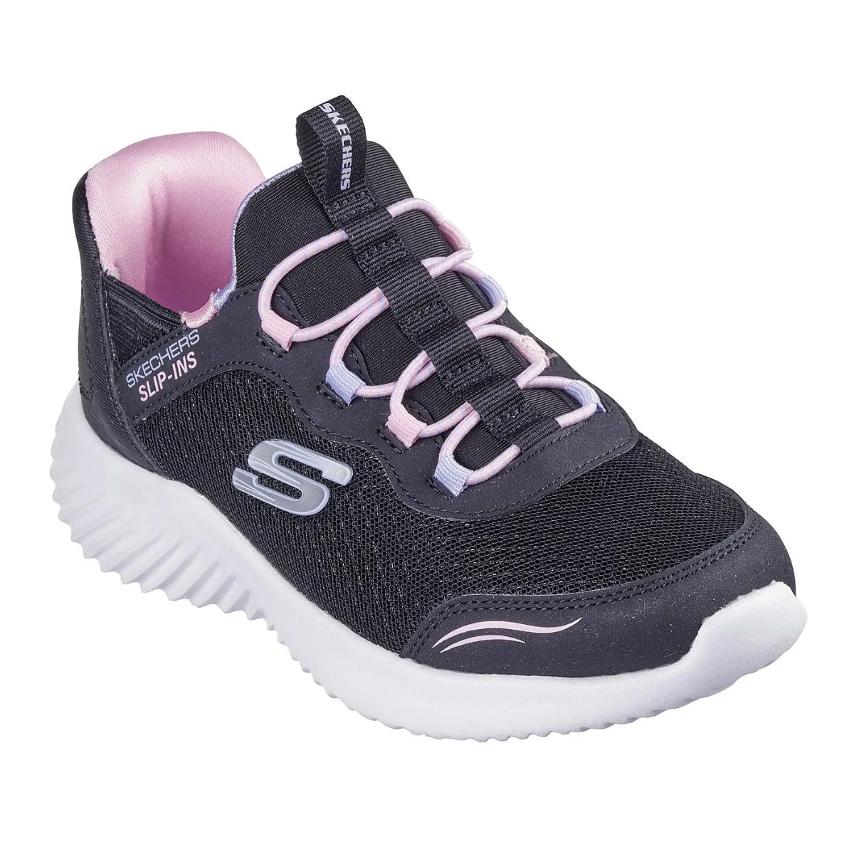 ZAPATILLAS SKECHERS SLIP INS BOUNDER INFANTIL 303585L-BLK