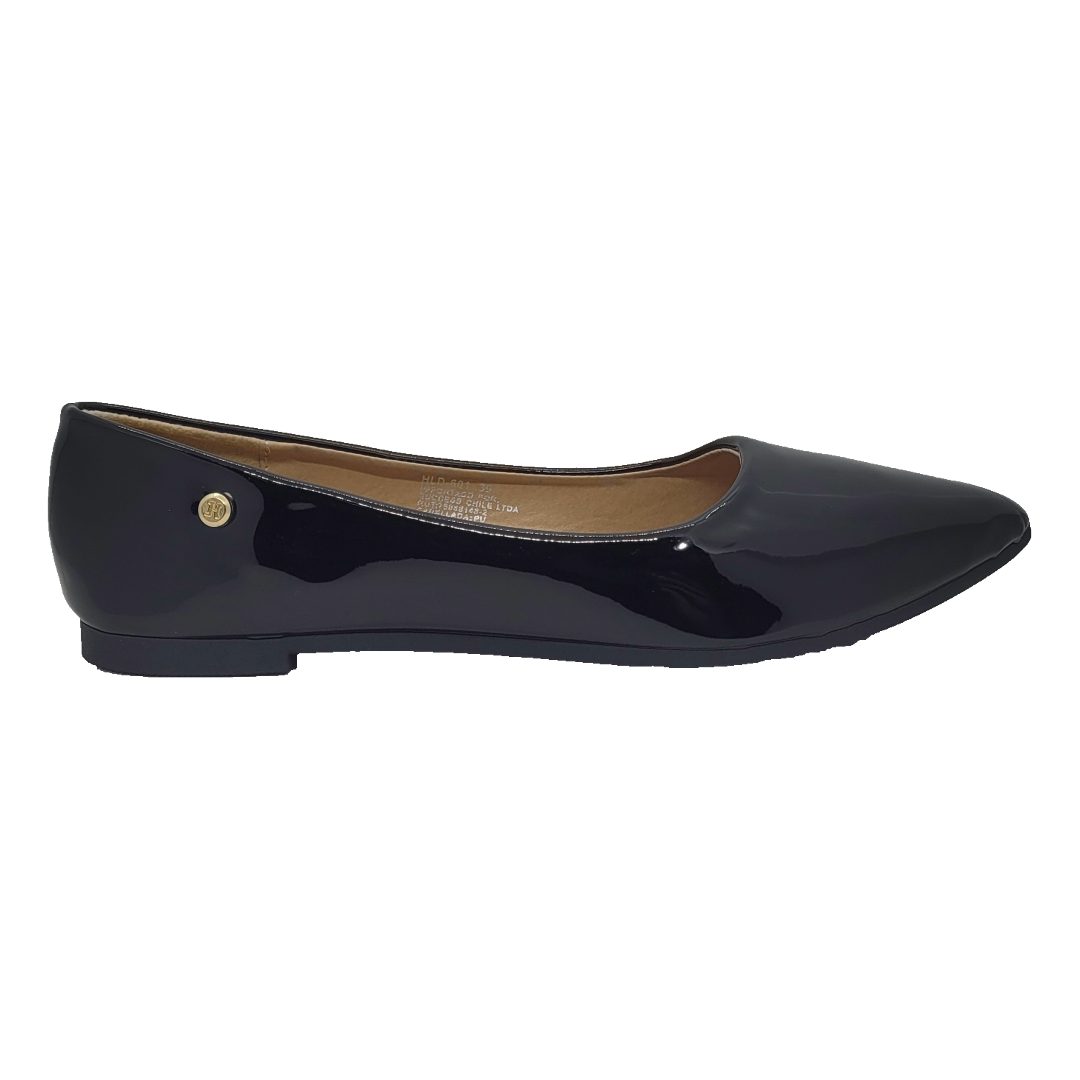 ZAPATOS HUALUNAOTE BLACK CHAROL | HLD-601A