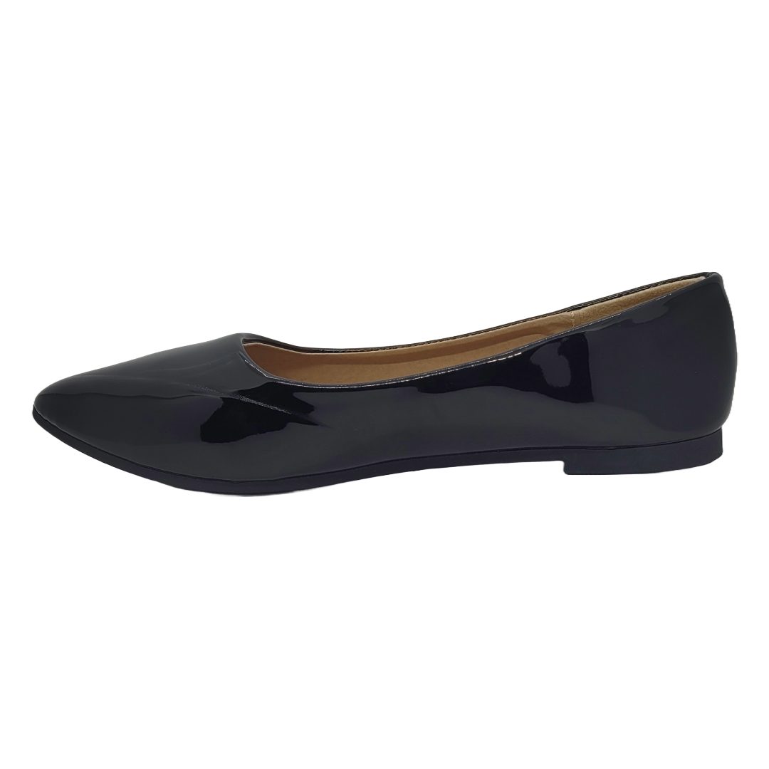 ZAPATOS HUALUNAOTE BLACK CHAROL | HLD-601A