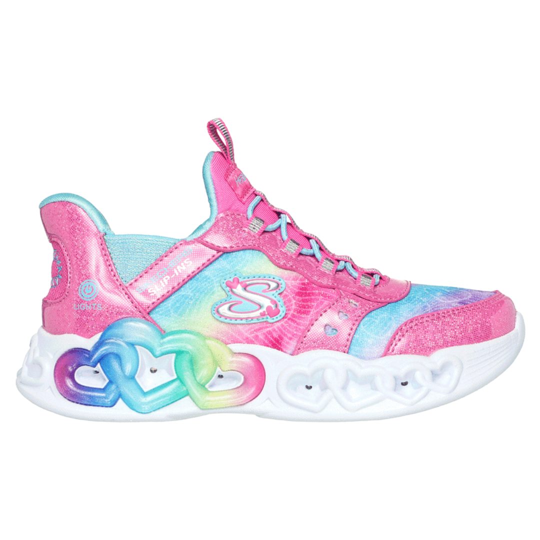 ZAPATILLAS SKECHERS INFINITE HEART LIGHTS | 303755L-BKMT