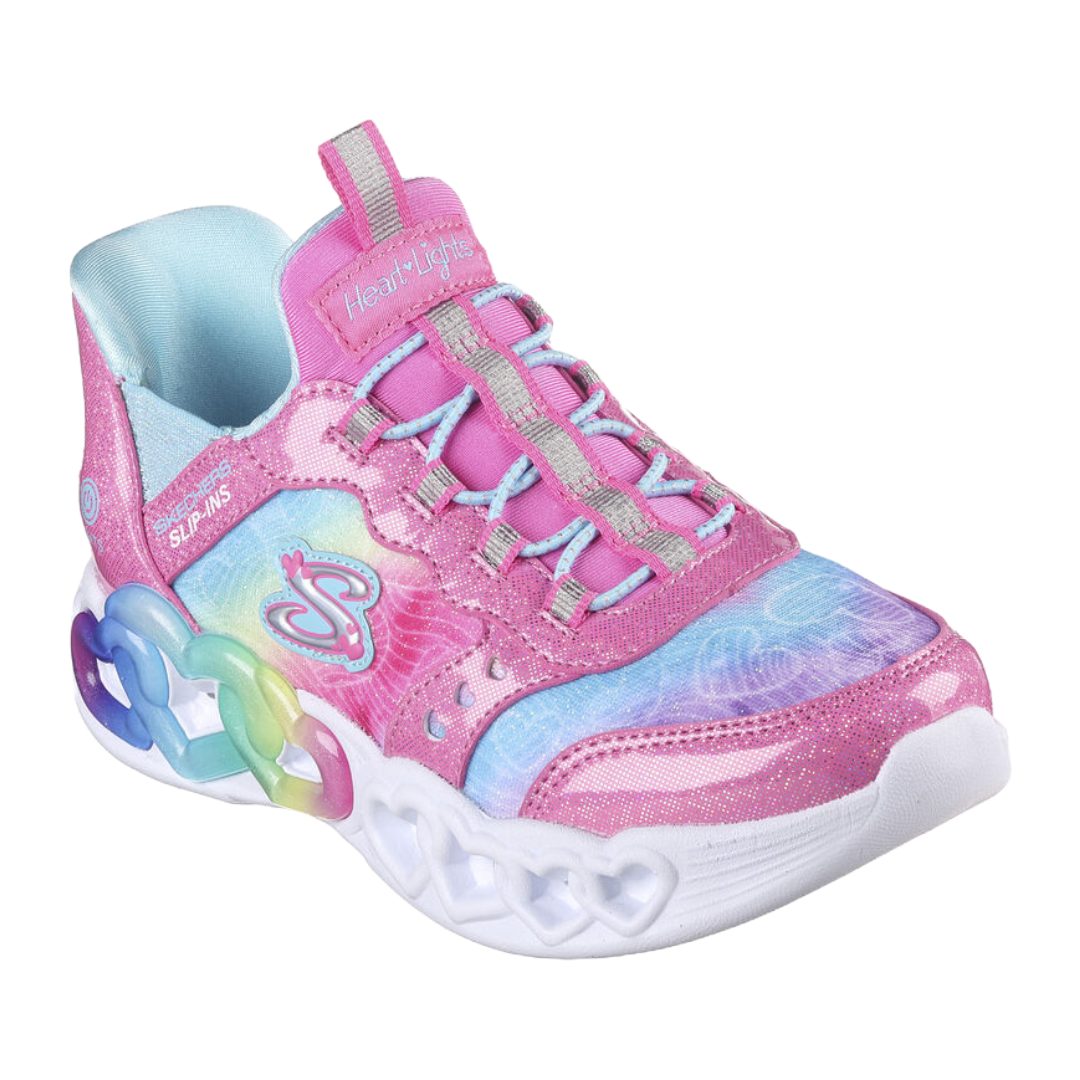 ZAPATILLAS SKECHERS INFINITE HEART LIGHTS | 303755L-BKMT